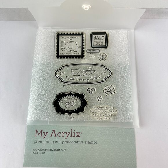 My Acrylix C1501 New Arrival Occasions Decorative Stamps - Picture 2 of 3
